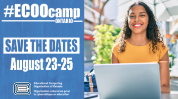 ECOOcamp Ontario returns August 23-25  Save the Dates!